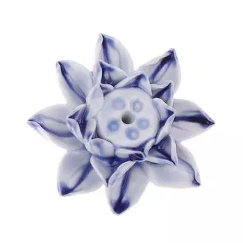 Керамическая курильница для благовоний Lotus держатель для благовоний Керамика Настурция Сандаловое дерево курильница для украшения дома и офиса A2