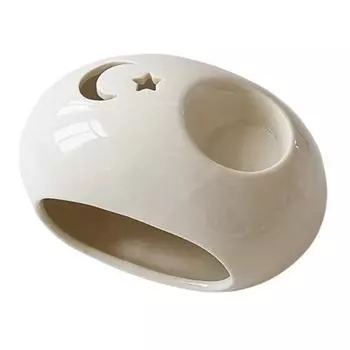 Керамическая курильница Palo Santo White Sages Держатель Современный Белый Мини Ароматерапия Благовония Блюдо Йога Медитация Настольное украшение Фестиваль Подарок