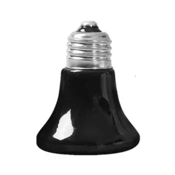 Керамическая лампа обогрева с защитой от ожогов Металлический провод, устойчивый к перегрызанию Лампы для обогрева попугаев Для помещений 100W Heating Lamp