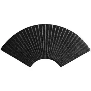 Керамическая матовая веерная тарелка японская суши-тарелка обеденный набор тарелки и блюда Керамическая посуда кухонные принадлежности для бара