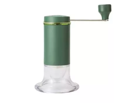 Керамическая мельница Kyocera для зеленого чая, специальная регулировка шероховатости, разборка, очистка, холодное заваривание, горячая вода, сделано в Японии, CM-50GT зелёный