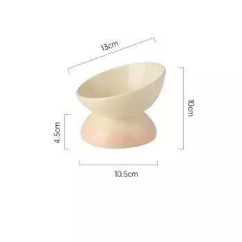 Керамическая миска для кошек с градиентом, корм для домашних животных, кормушки для воды, принадлежности для питья и еды для маленьких собак, принадлежности для кормления щенков, поднятые наклонные кошки зелёный