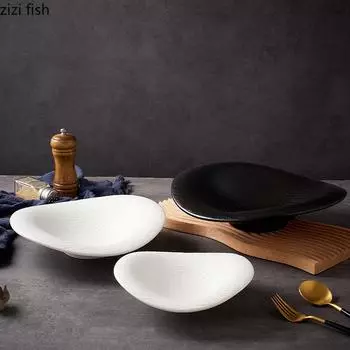 Керамическая обеденная тарелка Суповая миска Фруктовая тарелка Салатница Десертные миски Лапшичные миски Поднос для закусок Блюдо для пасты Тарелка для суши