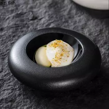 Керамическая обеденная тарелка Тарелки для стейков в западном стиле Десертная тарелка Тарелки для сашими Супница Фруктовница Салатница Поднос для закусок и торта