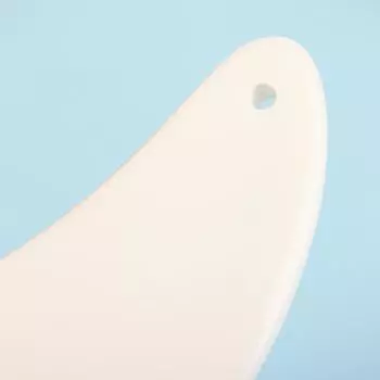 Керамическая пластина для скребков Гуаша для лица с отверстиями, доска для массажа всего тела, точечная акупунктура, открытая спина розовый