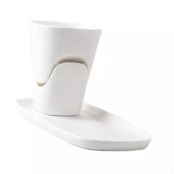 Керамическая плавильная кастрюля для сыра, кружка с подносом, набор для шоколадного фондю