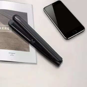 Керамическая плойка для завивки волос с быстрым нагревом, электрическая шина, профессиональная, прямая, мужская 02