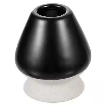 Керамическая подставка для часен uxcell 65 мм, держатель для венчика для чая матча, подставка для часен, традиционная подставка для часен для чая матча, чайная утварь, аксессуары для наслаждения чаем