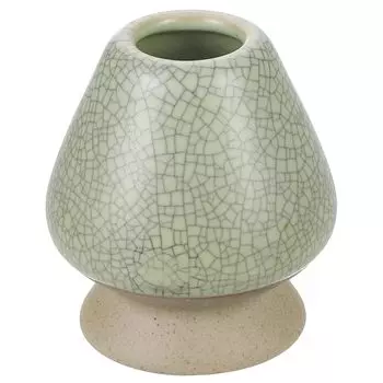 Керамическая подставка для часен uxcell 66 мм, держатель для полотенец для чая матча, чайный сервиз, подставка для кухонного полотенца, традиционный держатель для часен для чая матча, чайный сервиз, аксессуары для чая