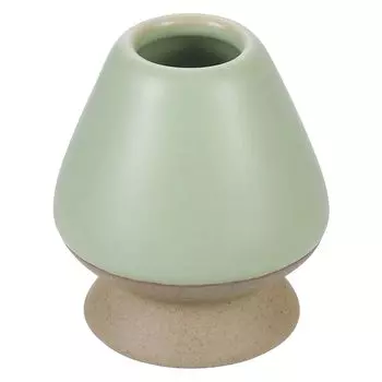 Керамическая подставка для часен uxcell 66 мм, держатель для полотенец для посуды и чая матча, подставка для часен, традиционная подставка для часен для чая матча, чайная утварь, аксессуары для наслаждения