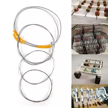 Керамическая подвесная вольфрамовая проволока 1 м, керамическая глина, кронштейн для обжига, подвесная печь 0.8mm