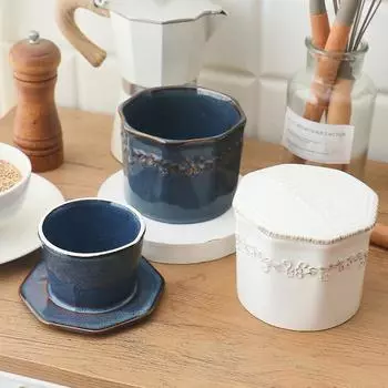 Керамическая посуда, банка для масла Polygon Butter Crisper Cheese Sealed Jar Western Butter Box Cheese Slicer Cheese Dish Tableware