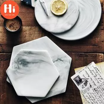 Керамическая разделочная доска для сыра, кондитерские изделия, ужин, торт, десертная тарелка, сервировочный поднос, разделочная подставка, коврик, посуда A