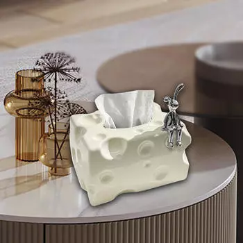 Керамическая салфетка с ткацью.