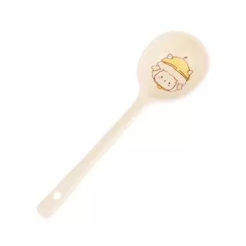 Керамическая суповая ложка Kawaii Lamb, милая расписанная вручную кофейная десертная ложка с длинной ручкой, кухонные принадлежности ONESIZE