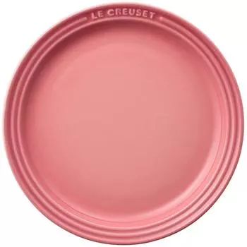 Керамическая тарелка Le Creuset, круглая тарелка 19 см, розовый кварц, жаропрочная, морозостойкая, совместимая с микроволновой печью, духовка, жаропрочная тарелка, японская розовый кварц