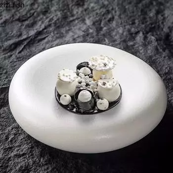 Керамическая тарелка Pebble Oval Суши-тарелка Обеденные тарелки Блюдо для димсамов Десертная чаша Sting Disc Поднос для закусок Тарелки для стейков в западном стиле