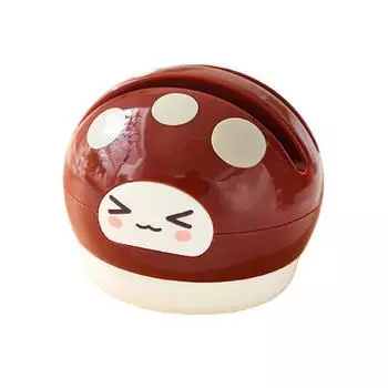 Керамическая точилка для ножей Маленькая грибовидная кухонная точилка с вакуумной присоской Двойная канавка Кухонный гаджет