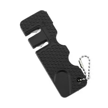 Керамическая точилка инструмент точильный камень заточка брелок профессиональный открытый карман для кухни бытовые темно-зеленого