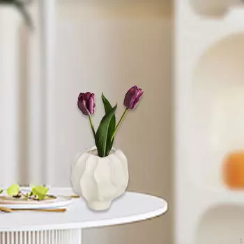 Керамическая ваза цветочный горшок держатель для комнатных растений фото реквизит украшение рабочего стола простое для спальни прихожей 11.7x11.8cm