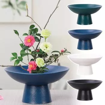 Керамическая ваза Цветочный горшок Гидропонная цветочная композиция Аксессуары для чая Японская церемония Домашний декор Цветочные вазы
