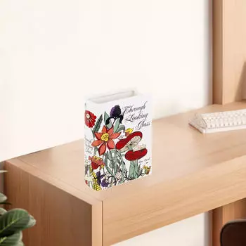 Керамическая ваза для цветов, цветочный горшок, дизайн книги, цветочная композиция для прихожей, праздник Blue