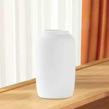 Керамическая ваза для цветов, декоративный простой деревенский настольный орнамент, центральная часть стола для ТВ-шкафа