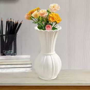 Керамическая ваза для цветов, настольное украшение, декоративное украшение для S