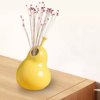 Керамическая ваза для цветов, портативная, для украшения дома, полка для прихожей, настольная