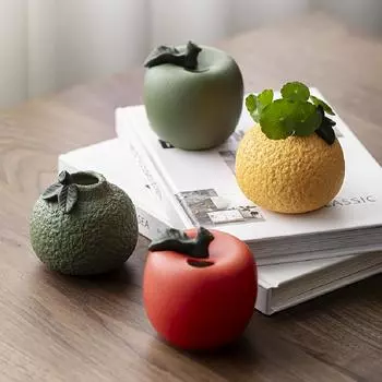 Керамическая ваза для фруктов, украшение гостиной и обеденного стола, цветочная композиция, небольшая ваза для гидропонных растений