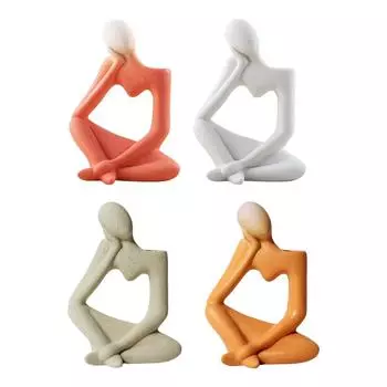 Керамическая ваза в скандинавском стиле, изысканный креативный цветочный горшок для гостиной, спальни A