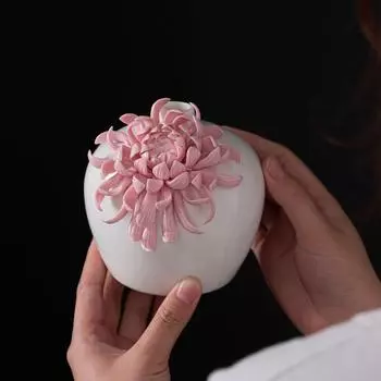 Керамическая ваза WSHYUFEI, высококачественные свадебные товары, цветочная композиция для гостиной, украшение офисного стола, новый стиль