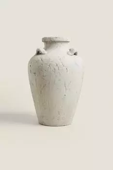 КЕРАМИЧЕСКАЯ ВАЗА С РУЧКАМИ