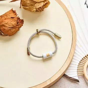 Керамические браслеты Популярные изделия ручной работы из Миланской веревки Женское искусство