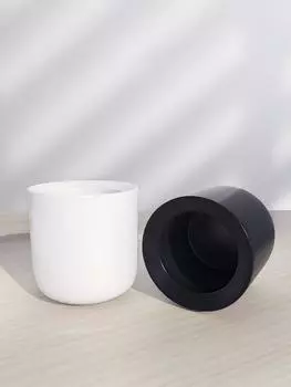 Керамические чашки для эспрессо Leeseph с двойными стенками, 100 мл(3 унции), Кружки для эспрессо | Без ручек, можно мыть в посудомоечной машине и использовать в микроволновой печи 200ml