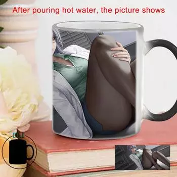 Керамические кружки, кофейные чашки BSKT-167, сексуальная женская кружка-медсестра, персонализированные подарки, стаканы для сублимационной печати, кружки для изменения цвета, кавайные чашки для бара 301-400ml