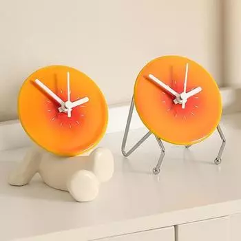 Керамические настольные часы Sunset с подставкой, бесшумные, не тикающие, для домашнего офиса B