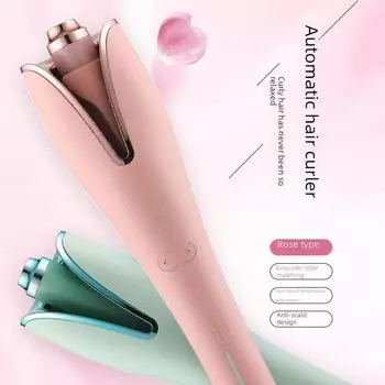 Керамические щипцы для завивки двойного назначения с функцией волны и спирали light green светло-зеленый