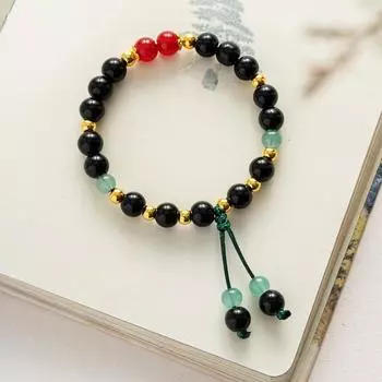 Керамические украшения Браслет с ледяной трещиной в лесном стиле, одинарная петля, парный ретро-браслет в этническом стиле