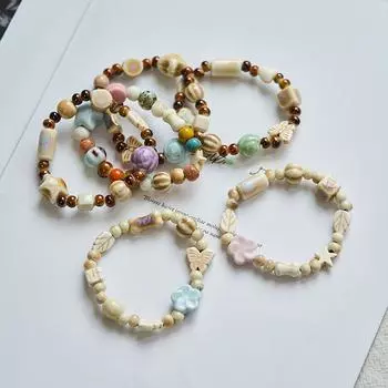 Керамический браслет ручной работы плетеный стиль модные аксессуары для браслета из бисера