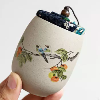 Керамический чай для хранения листового чая persimmon