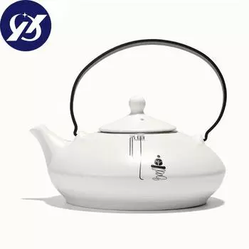Керамический чайник C nese Zen Чайники с подъемной ручкой и фильтром, фарфор, 550 мл