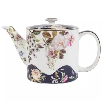 Керамический чайник для кофе в деревенском стиле в стиле ретро