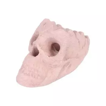 Керамический человеческий череп для костра, многоразовое огнеупорное полено для костра, череп для костровой ямы, газовое полено для костра, декор для камина и Хэллоуина