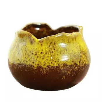 Керамический цветочный горшок, суккулентные горшки для растений, держатель для бонсай, украшения, кашпо для дома, сада, офиса, двора, декор красный