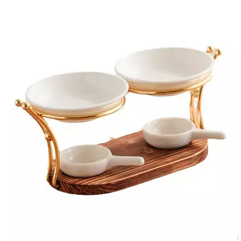 Керамический держатель для свечи масляной горелки для ароматерапии для домашнего декора золотой