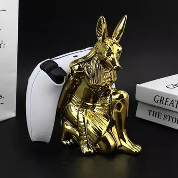 Керамический держатель контроллера Anubis God для PS4/PS5/XBOX/Switch, геймпад, держатель мобильного телефона, настольная подставка, рождественский подарок