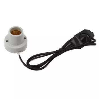 Керамический держатель лампы для обогрева рептилий Профессиональный патрон E27 Держатель светильника для обогрева рептилий