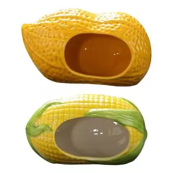 Керамический домик для хомяка, кровать для питомца, укрытие для других мелких домашних животных, хомяк, песчанка