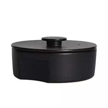 Керамический глиняный горшок Japan 190 IH совместимый 19 см черный do-nabe DN-190IH-BK чёрный